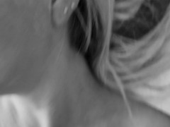 Early morning wake up sex before work - night vision