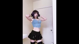 stripping, twerking, & bouncing :3