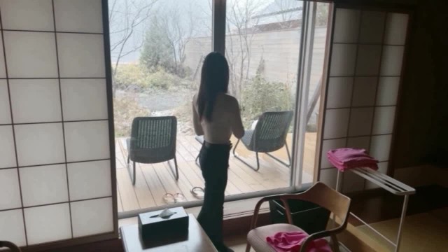 【Twitterで出会った巨乳JDと中出し温泉SEX】　個人撮影/素人/ハメ撮り/POV/大量潮吹き/クンニ/フェラ/イマラチオ/バック/中出し/生ハメ/巨乳ギャル/スレンダー巨乳/大学生/美女/美尻