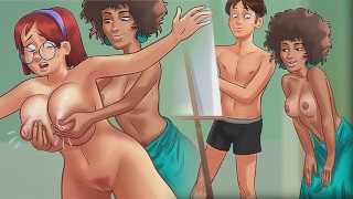 The Complete Compilation Of Miss Ross's Full View Sex Scenes In The Summertime Saga Porn Game