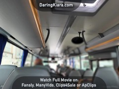 Naked Public Bus Ride and Walk Embarrassed ENF