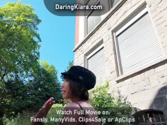 Dared to Buy Carrots and Fuck Myself in a Public Park