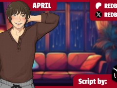 You and Your Boyfriend Share Sweet and Lazy Rainy Day Sex (Patreon Preview)