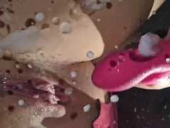 Squirting on my mirror over and over again - Screenshot 11 of 16 - Solo Squirt