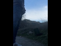 caught peeing side road - Screenshot 14 of 16 - Pissing