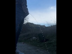 caught peeing side road - Screenshot 9 of 16 - Pissing