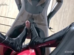 Gloomy's home video T2, blowjob and ready to fuck! - Alex Latex