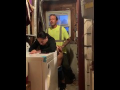 Banging a cheating fat ass in the basement