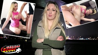 GERMAN SCOUT - Немецкая девушка Marie Marie с идеальной круглой задницей подбирается для первого кастинга