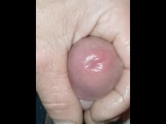 Throbbing hard cock cumming