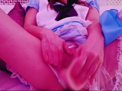 【どエロ名作！メイド大量潮吹き】ご主人様の前で自分で突いて突いて止まらない大量潮 - Screenshot 8 of 16 - Japanese Squirt