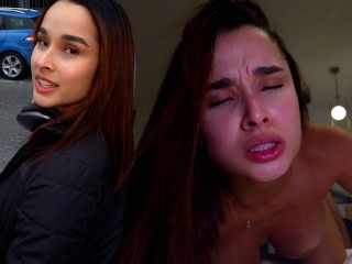 BIG ASS LATIN MODEL Fucks a Tourist in MADRID! - Abella Olsen