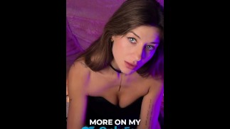 A passionate girl in black stockings fast and aggressive Mic Pumping Your Cock