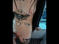 Almost Too Big for Petite Goth Girl Judas Nyx