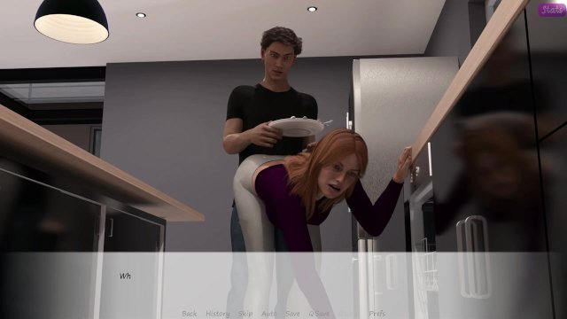 My Stepbrother's Wife #17 I ended up with my groin pressed against Jennifer's buttocks