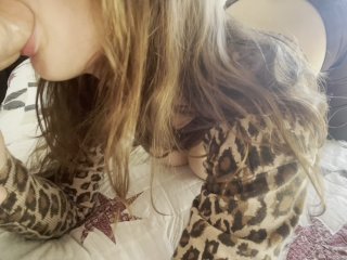 Cheating on my Wife with Young College Babe with Big Natural Tits