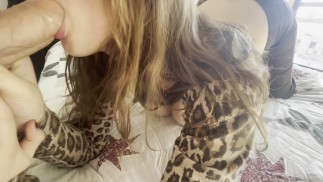Cheating on my Wife with Young College Babe with Big Natural Tits