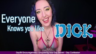EVERYONE KNOWS YOU LIKE DICK - Preview - Bi Encouragement, Gay Confession, Out Of The Closet