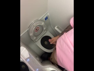 Solo Aussie Rubs Cock Mile High