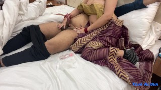 Свекор сделал мне массаж и жестко трахнул