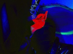 She-Devil Sucks Acolyte's Cock and Enjoys His Cum.