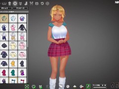 【#06夏のサカり(体験版)実況】巨乳金髪黒ギャルに色んな手コキされぶっかけ顔射精しちゃう。(３DCGエロゲ―。hentai game) 14/16