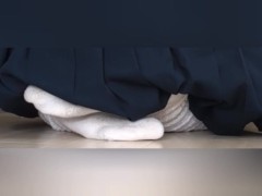 色んなのを履いて正座した足裏を見せてみた！