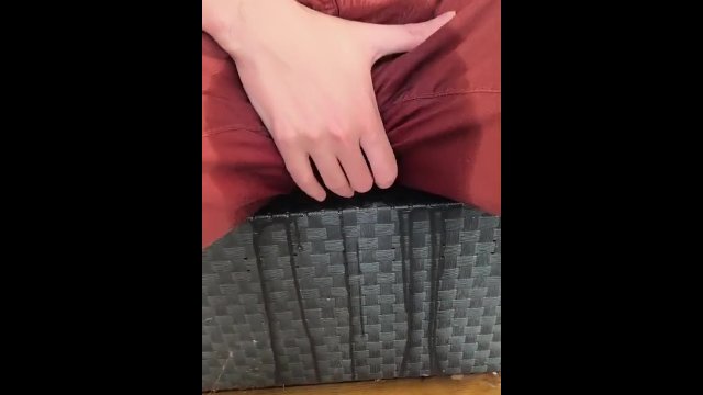 Pee myself on balcony