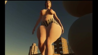 Huge Butt - Toozik video game play - Amazing!