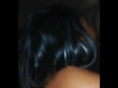 TOLD MY FREAKY BABY TOO SUCK DADDY FAT DICK 1st THEN SLIDE HER TONGUE BETWEEN GORILLA CHEEKS 2nd!!!!