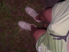 Self piss outdoor - Screenshot 4 of 16 - Pissing
