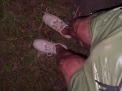 Self piss outdoor - Screenshot 9 of 16 - Pissing