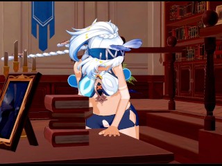 Mualani Fucks a Table (Genshin Impact Hentai)