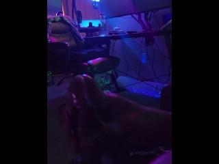 Late Night at the Office Needed to Nut... ( Thick Cum Alert)