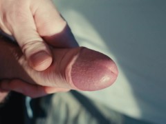 Golden Hour Jerk Off & Warm Cumshot in my window