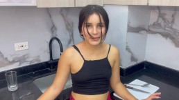 My little stepsister offers me rough sex in exchange for fixing a naughty thing she did.