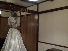 ウェディングドレス女装自縛立縛り - Screenshot 16 of 16 - 女装