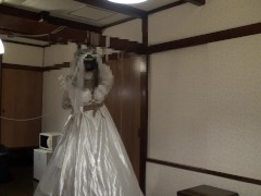 ウェディングドレス女装自縛立縛り - Screenshot 5 of 16 - 花嫁