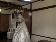 ウェディングドレス女装自縛立縛り - Screenshot 6 of 16 - 女装