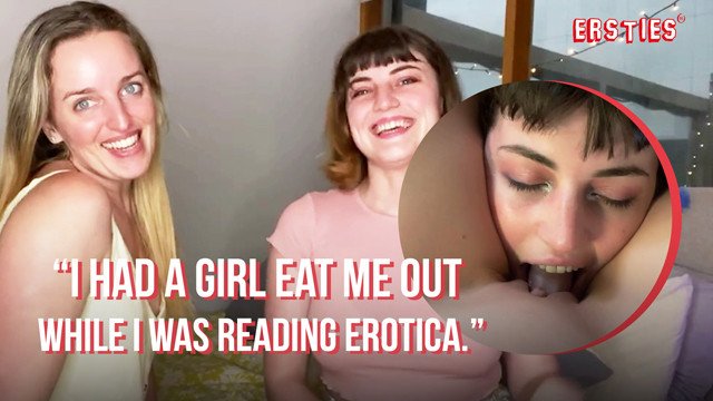 Ersties - Lucy & Charlie Do Naughty Lesbian Things in a Library