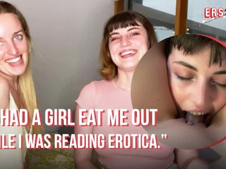 Ersties - Lucy & Charlie do Naughty Lesbian things in a Library