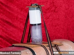 The Black Dominatrix Day 16 - Immobilized Slave gets milked by Machine - Post Orgasm Torture - Screenshot 16 of 16 - Post Orgasm Torture