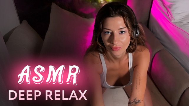 ASMR JOI * A cute brunette Amy Haze Make You CUM with Mic Pumping Your Cock