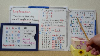 Masked Caluculation.JapanMath(Tits Job)