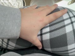 Petite Big Boobs Grinding on Stepbrother's Dick like a Slut