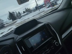 Having fun in a car wash and finishing at home