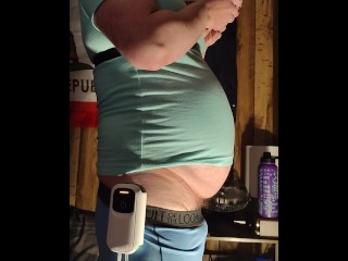 2-17-2025 Медленная Belly инфляция с воздухом