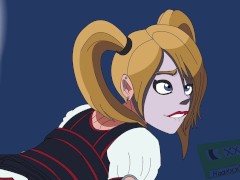 Catwoman Assworship Harley Quinn's Butt