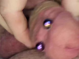 Closeup solo masturbate