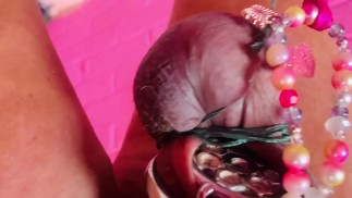 Sissy 4kg intel ball weight trauma living in its outdoor pigsty sheds angel Scarlett black